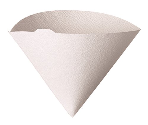 Hario V60 Size 01 Paper Coffee Filters (White  100-Pack)