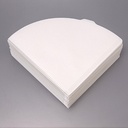 Hario V60 Size 01 Paper Coffee Filters (White  100-Pack)