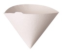 Hario V60 Size 01 Paper Coffee Filters (White  100-Pack)
