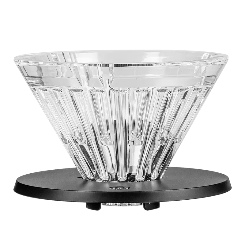 TIMEMORE Turbo 01 Crystal Eye Glass Dripper 01  PC Holder | Black 