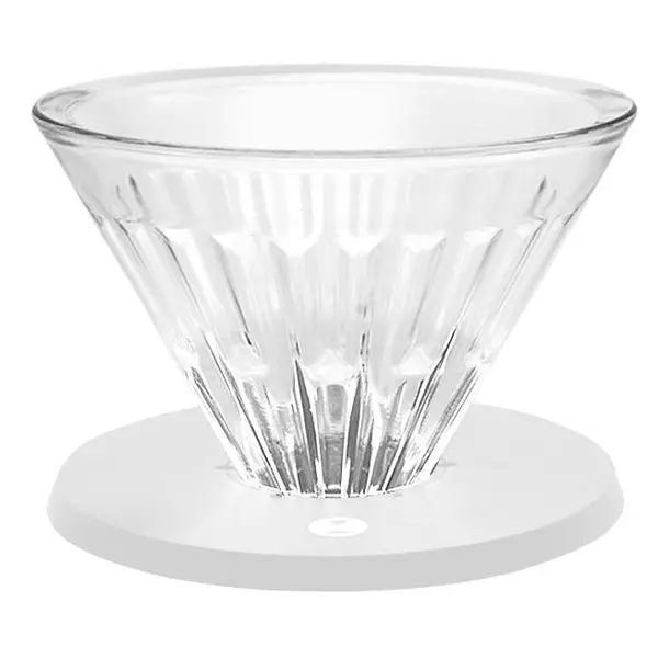 TIMEMORE Crystal Eye Glass Dripper 01  PC Holder | White