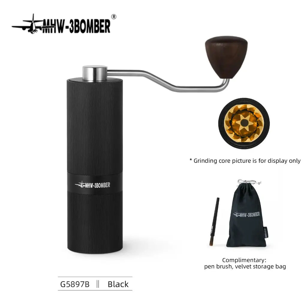 MHW-3BOMBER Racing M1 Manual Grinder (Black)