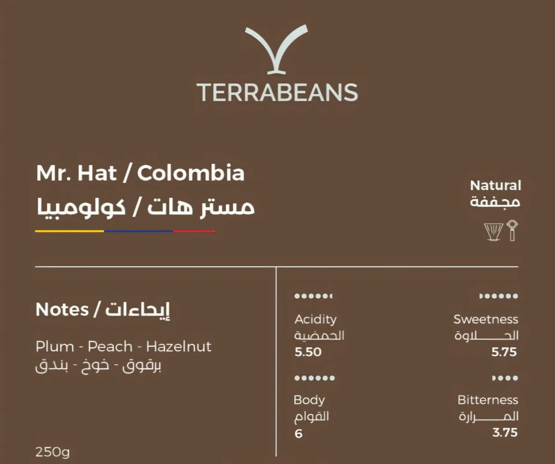 Mr.Hat / Colombia - 250g